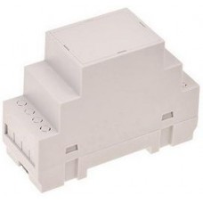 4U65040907310, DIN Rail Enclosure 35.2x90.1x64.95mm Grey ABS IP40