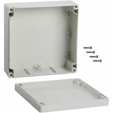 1554RGY, Enclosures, Boxes, & Cases General Enclosure - Grey/Grey Lid - 6.3 x 6.3 x 2.4in - ABS - N4X