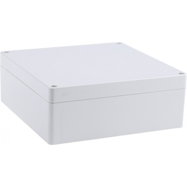 1554RGY, Enclosures, Boxes, & Cases General Enclosure - Grey/Grey Lid - 6.3 x 6.3 x 2.4in - ABS - N4X