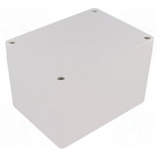 1554GGY, Enclosures, Boxes, & Cases General Enclosure - Grey/Grey Lid - 4.7 x 3.5 x 3.2in - ABS - N4X