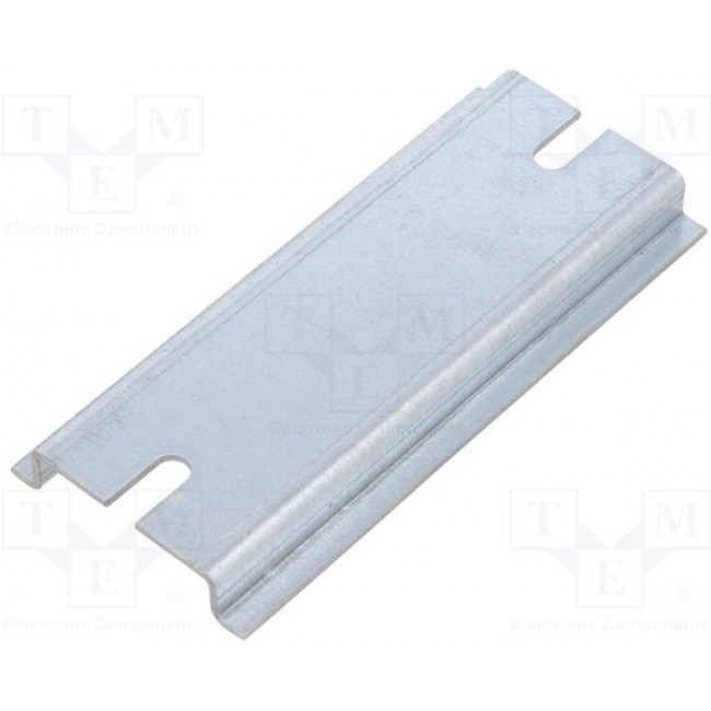 TZ35.59, DIN rail; steel; W: 35mm; L: 80mm; ZP909060; Plating: zinc