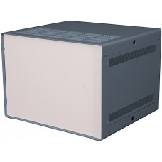 Grey Extruded Aluminium Enclosure, IP30, Grey Lid, 279 x 305 x 219mm