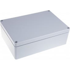 ALN 233311 COMPLETE, Euronord Series Grey Aluminium Enclosure, IP66, IP67, IP68, Grey Lid, 330 x 230 x 110mm