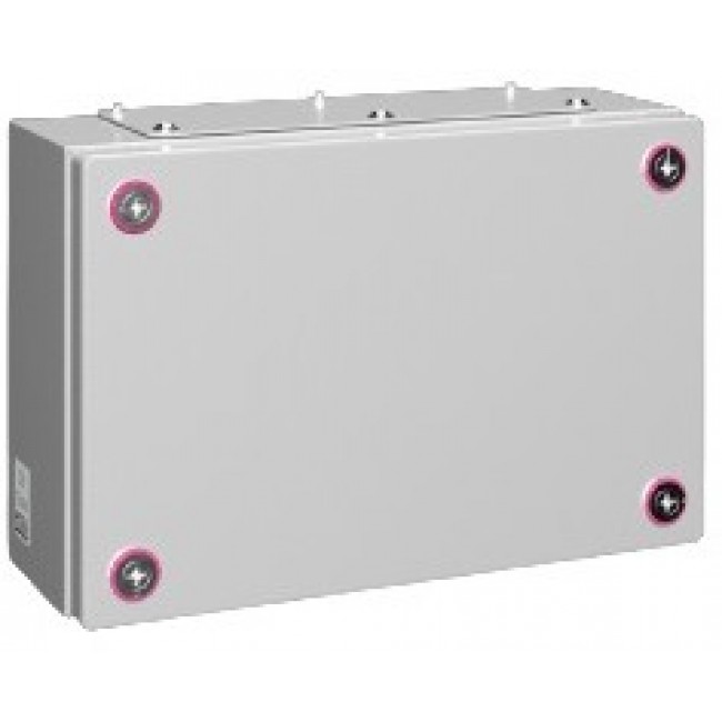 1531000, KX Series RAL7035 Steel Enclosure, IP55, IK08, Flanged, 300 x 200 x 120mm