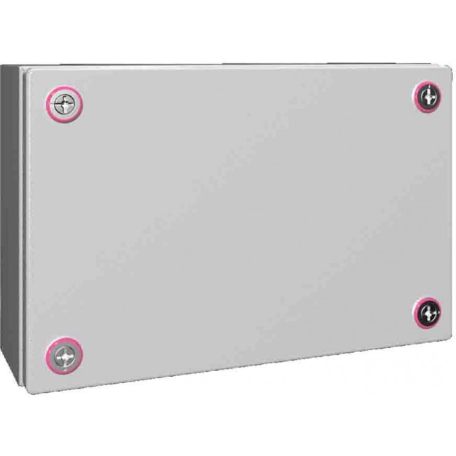 1531000, KX Series RAL7035 Steel Enclosure, IP55, IK08, Flanged, 300 x 200 x 120mm