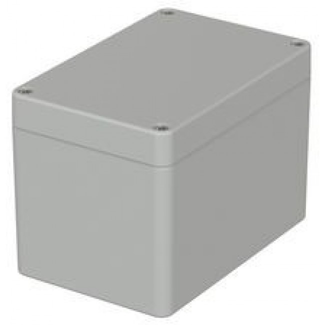 M 226 VO, Plastic Enclosure Euromas 80x120x85mm Light Grey Polycarbonate IP65