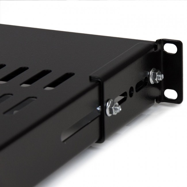 ADJSHELF, Metal, Steel Barrier Plate 27.600" L x 17.600" W x 1.600" H (701.04mm x 447.04mm x 40.64mm) Black