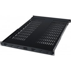 ADJSHELF, Metal, Steel Barrier Plate 27.600" L x 17.600" W x 1.600" H (701.04mm x 447.04mm x 40.64mm) Black