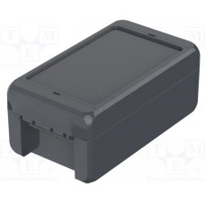 B 140806 ABS 7024, Enclosure: multipurpose; X: 80mm; Y: 151mm; Z: 60mm; BOCUBE; ABS