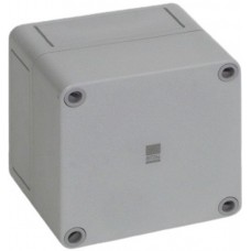 9505000, PK Series Grey Polycarbonate General Purpose Enclosure, IP66, IK08, Flanged, Grey Lid, 94 x 94 x 81mm