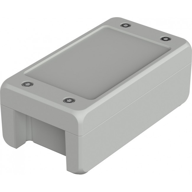 00163125, Bocube Alu Series Light Grey Aluminium General Purpose Enclosure, IP66, IP68, IP69, IK09, Light Grey Lid, 159 x