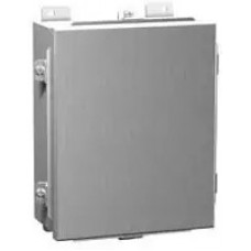 1414N4ALO10, Electrical Enclosures NEMA 4 Mild Steel Lift Off Cover 16 x 14 x 10"