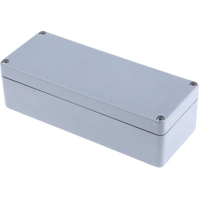 P 081906 ENCLOSURE, Plastic Enclosure Euronord 75x55x190mm Grey Polyester IP66 / IP67