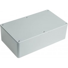 Grey ABS General Purpose Enclosure, IP54, Grey Lid, 190 x 110 x 60mm