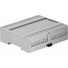 Solid Top Enclosure Type, 90 x 106.2 x 31.9mm, Polycarbonate DIN Rail Enclosure Kit