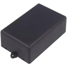 CP-19-27 BLACK, Корпус универсальный, Х 70мм, Y 109мм, Z 40мм, с креплениями, ABS