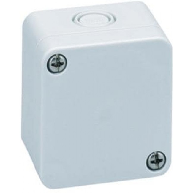 Altech 127-455 Enclosure, Polycarbonate, Gray, Metric Knockouts, 1.97" x 2.05", TK Series