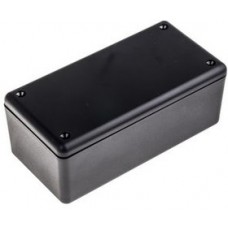 1533204, Plastic Enclosure 82 130x65x50mm Black ABS IP40