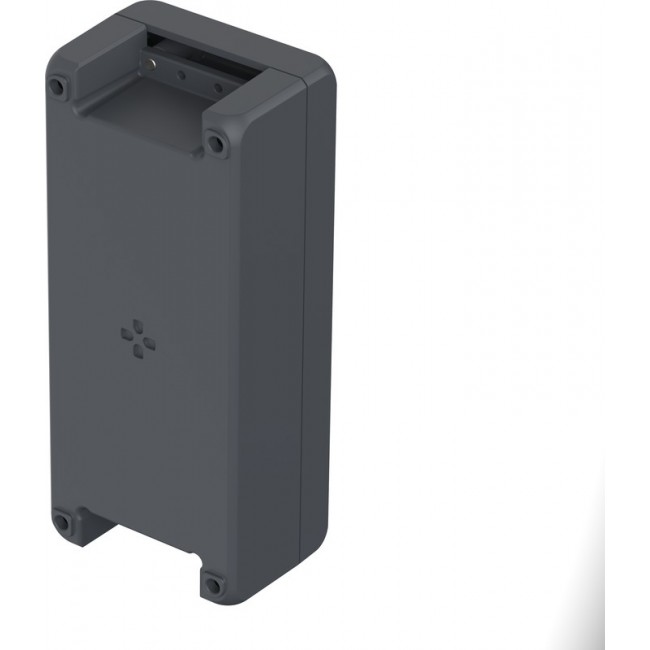 00164124, Bocube Alu Series Graphite Grey Aluminium General Purpose Enclosure, IP66, IP68, IP69, IK09, Graphite Grey Lid