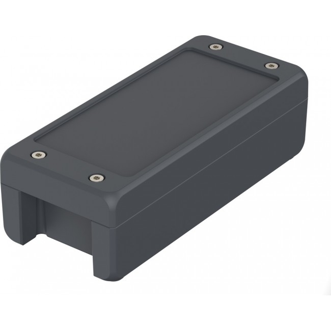 00164124, Bocube Alu Series Graphite Grey Aluminium General Purpose Enclosure, IP66, IP68, IP69, IK09, Graphite Grey Lid