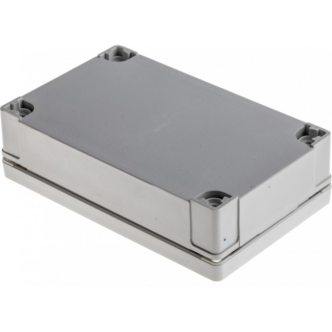 PC 100/35 LG ENCLOSURE, MNX Series Grey Polycarbonate Enclosure, IP66, IP67, Grey Lid, 130 x 80 x 35mm