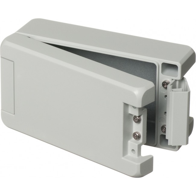 00113125, Bocube Alu Series Light Grey Aluminium Enclosure, IP66, IP68, IP69, IK07, IK08, Light Grey Lid, 159 x 86 x 60mm