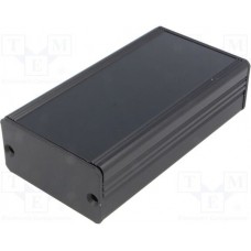 AKG 55 28 100 SA, Корпус: с панелью, AKG, Х: 55мм, Y: 100мм, Z: 28мм, алюминий, черный