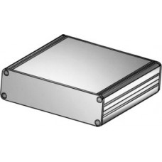 Aluminum enclosure, (L x W x H) 100 x 105 x 30 mm, natural, 10023238