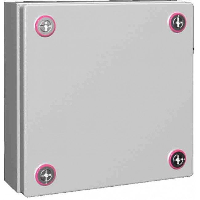 1516000, KX Series RAL7035 Steel Enclosure, IP66, IK08, 200 x 200 x 80mm