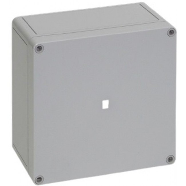 9517000, PK Series Grey Polycarbonate Enclosure, IP66, IK08, Flanged, Grey Lid, 182 x 180 x 90mm