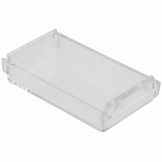 2947132, Plastic, Polycarbonate Cover, Lid 1.496" L x 0.984" W x 0.265" H (38.00mm x 25.00mm x 7.50mm) Clear