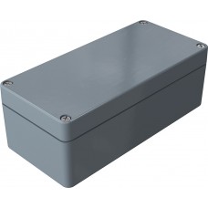 020816060, Polyester Standard Series Grey Glass Fibre Reinforced Polyester Enclosure, IP66, IK08, Grey Lid, 160 x 75 x 56.5mm