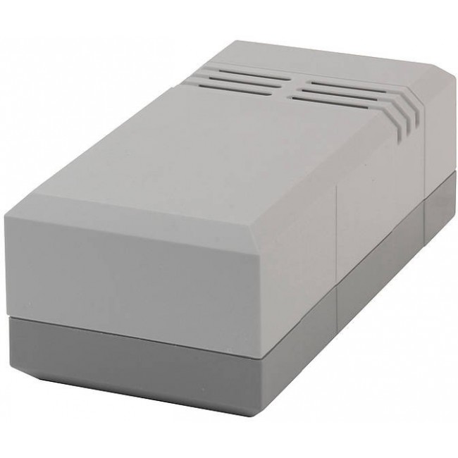 32156012 EG 1560 L, Elegant Series Light Grey, Agate Grey Polystyrene Enclosure, IP40, Light Grey Lid, 150 x 82 x 60mm