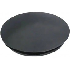 10768B, HOLE PLUG .453" PVC BLACK