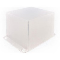 Aluminum die cast enclosure, (L x W x H) 119 x 120 x 94 mm, natural, IP54, 1590VFL