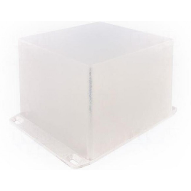 Aluminum die cast enclosure, (L x W x H) 119 x 120 x 94 mm, natural, IP54, 1590VFL