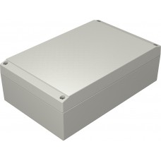 041422070, Aluform Series Grey Die Cast Aluminium Enclosure, IP66, IK09, Grey Lid, 220 x 140 x 72.5mm