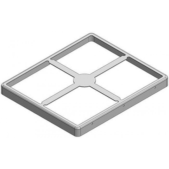 MS585-10F, RF Shield Frame 1.957" (49.70mm) X 2.303" (58.50mm) Solder