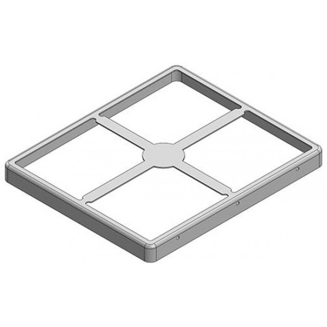 MS585-10F, RF Shield Frame 1.957" (49.70mm) X 2.303" (58.50mm) Solder