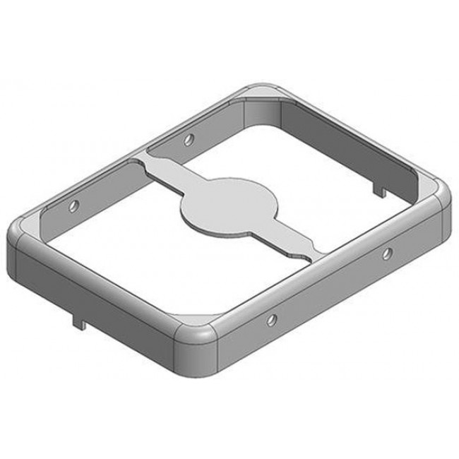 MS233-10F, EMI Gaskets, Sheets, Absorbers & Shielding 23.3 x 17.5 x 3.3mm Two-piece Drawn-Seamless RF Shield/EMI Shield FRAME (CRS)