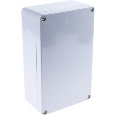 P 162609 ENCLOSURE, Euronord II Series Grey Polyester Enclosure, IP66, IP67, Grey Lid, 260 x 160 x 92mm