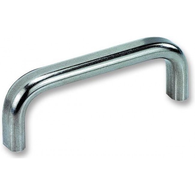 Handle, straight, stainless steel, (L x W x H) 160 x 15 x 39 mm, silver, 3477.1502