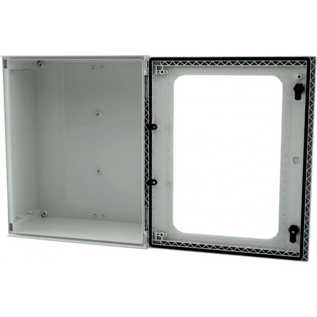 Fibreglass Reinforced Polyester Wall Box, IP66, Viewing Window, 800 mm x 600 mm x 300mm