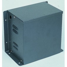 Grey Steel Enclosure, Flanged, Grey Lid, 117 x 132 x 196mm