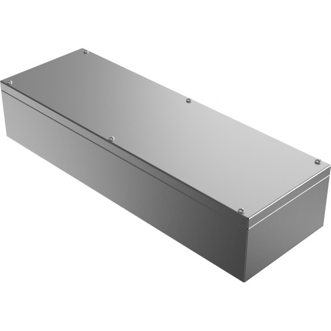 37602012, Stainless Steel Enclosures Series Stainless Steel Wall Box, IP66, 200 mm x 600 mm x 121mm