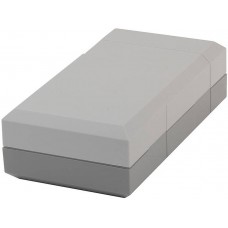 32124002 EG 1240, Elegant Series Grey Polystyrene Enclosure, IP40, Grey Lid, 125 x 67 x 40mm