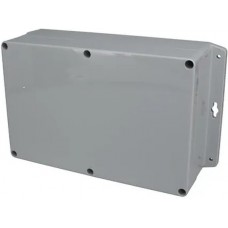 PN-1329-MB, Plastic Enclosure - Multipurpose - 8.740" L x 5.748" W x 2.953" H (222.00mm x 146.00mm x 75.00mm) - Cover Included - Light Gray.