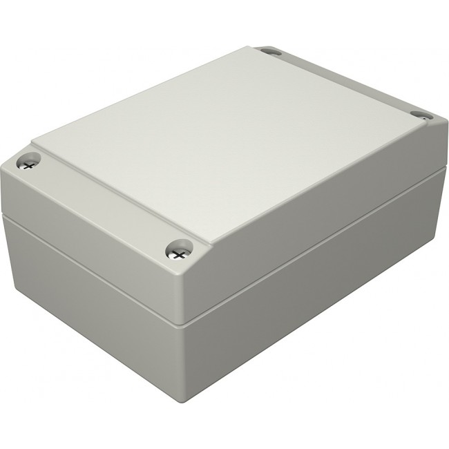 040812050, Aluform Series Grey Die Cast Aluminium Enclosure, IP66, IK09, Grey Lid, 120 x 80 x 51mm