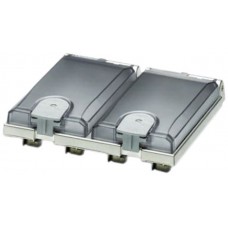 1656495, Metal, Zinc Alloy Housing 4.567" L x 5.157" W x 1.260" H (116.00mm x 131.00mm x 32.00mm) Gray