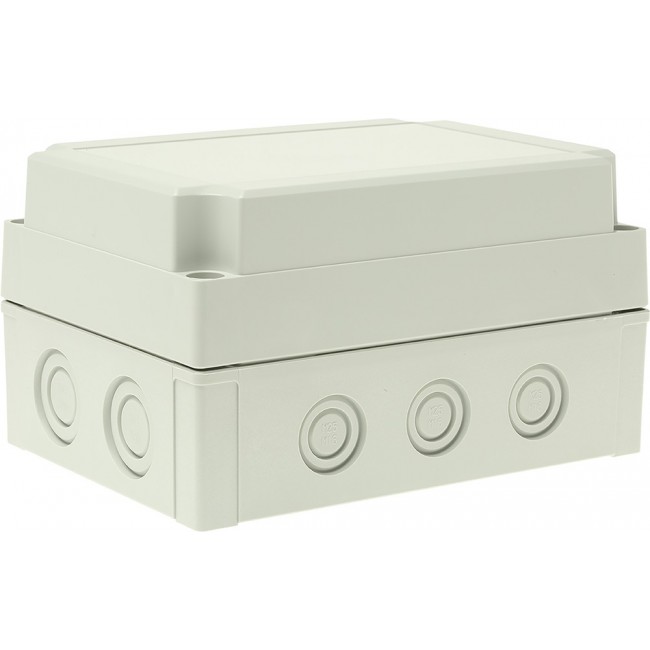 PCM 150/100 G ENCLOSURE, Grey Polycarbonate Enclosure, IP66, IP67, Grey Lid, 180 x 130 x 100mm